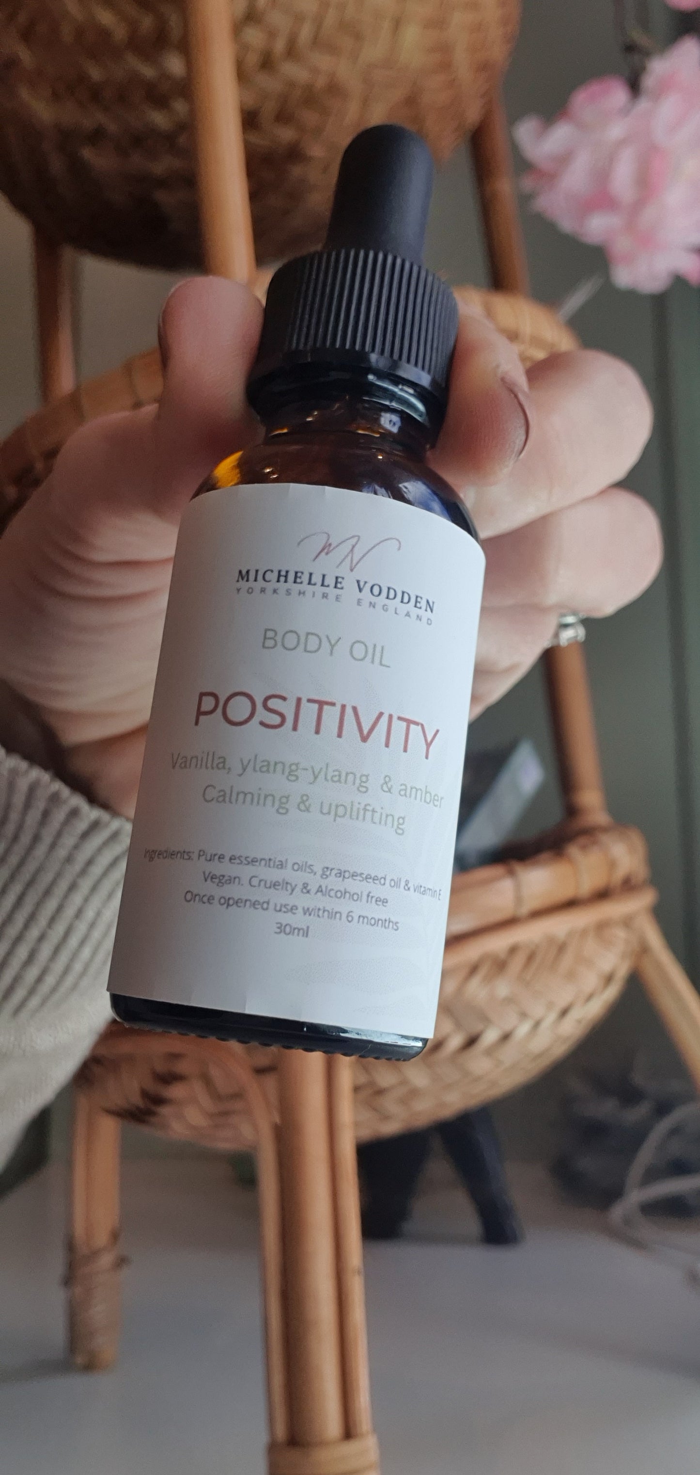 Positivity Body, Massage & Bath Oil
