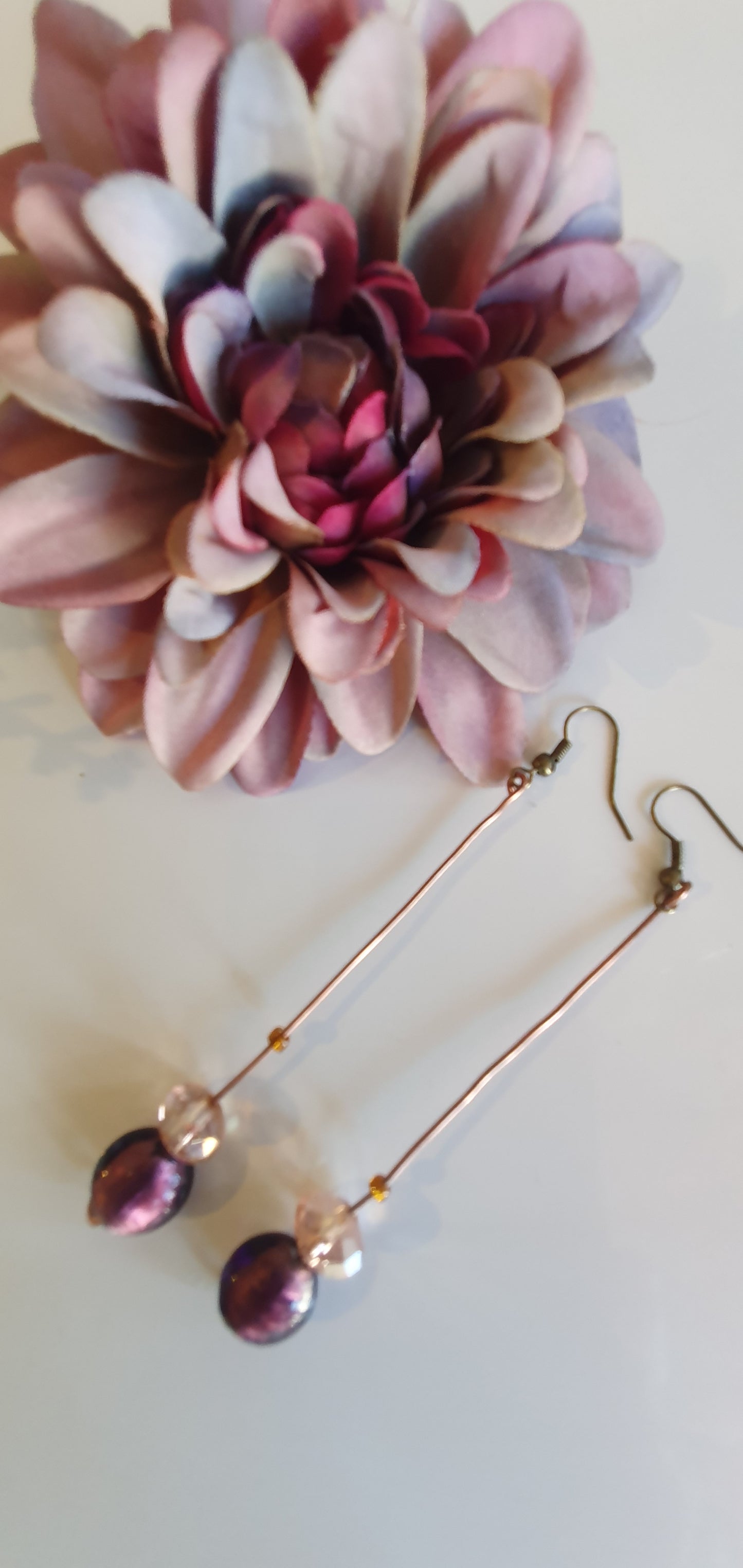 Violet Bespoke Earrings