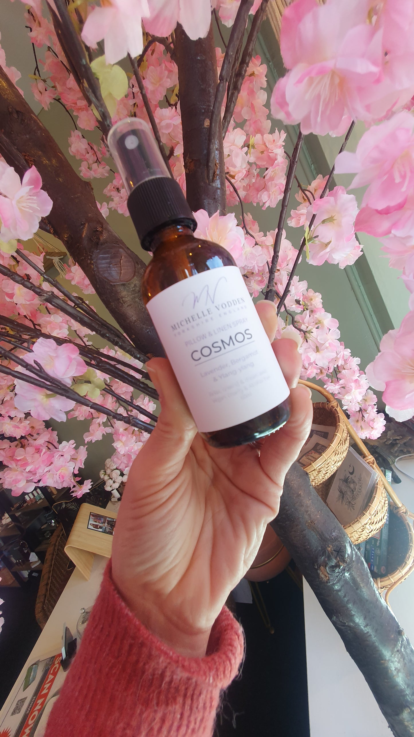 Cosmos pillow & linen spray