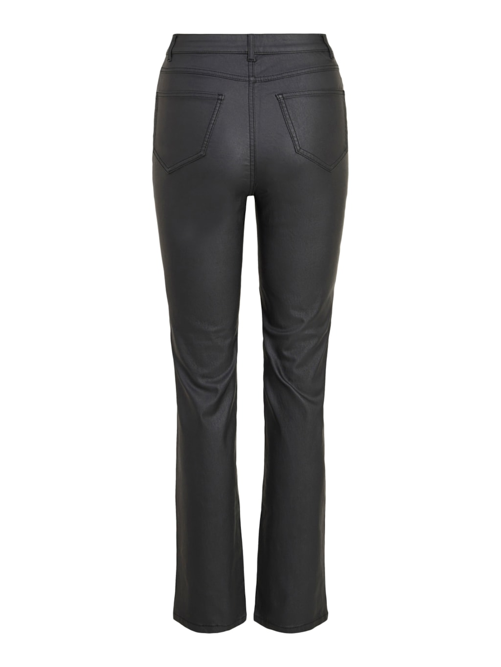 VILA coated straight leg pants size 6