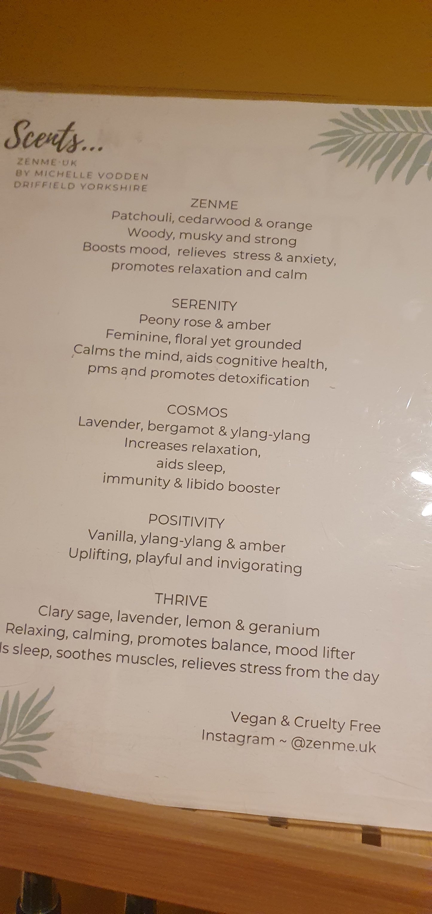 ZENME essential oil roller perfume