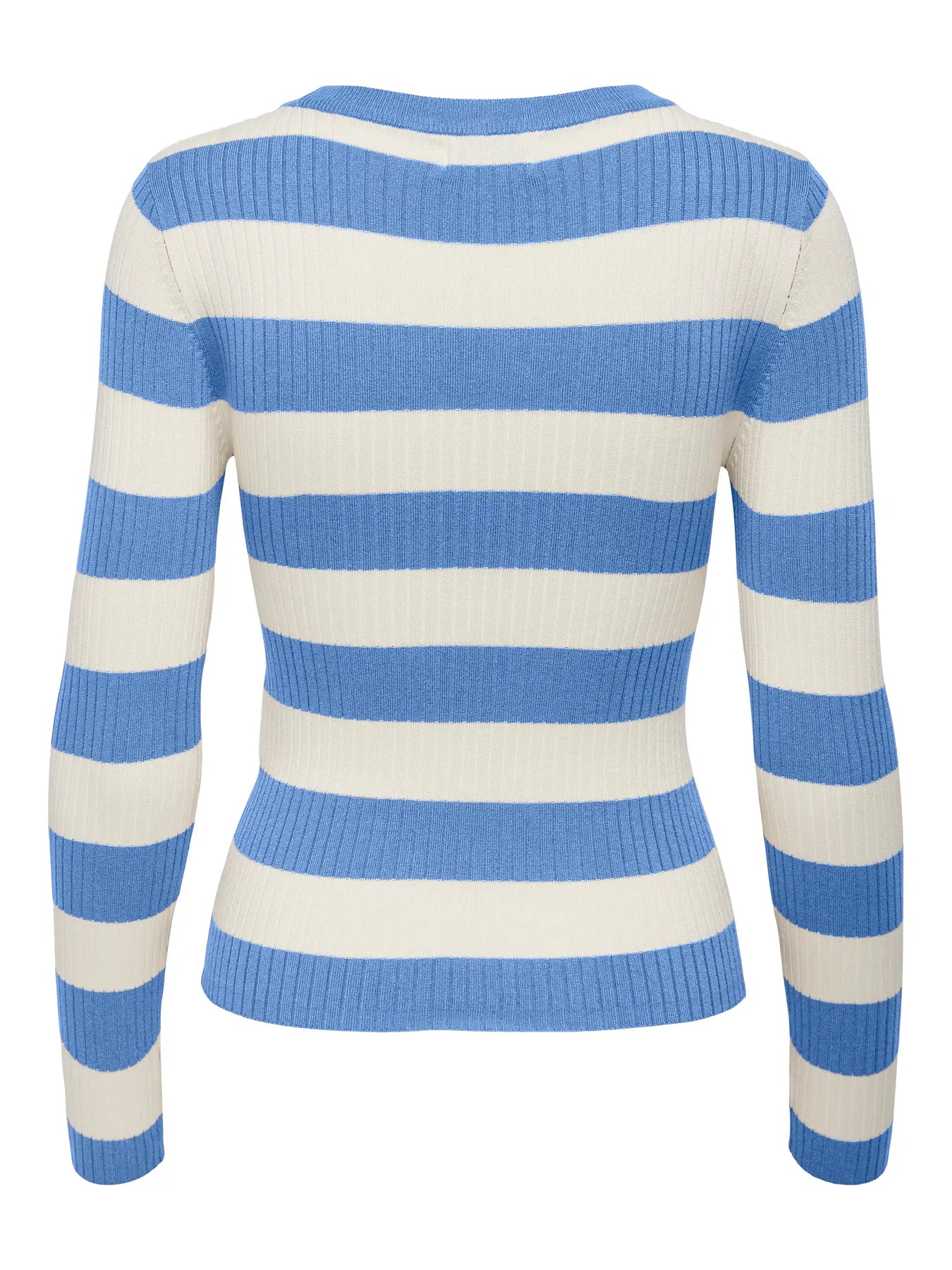 JDY O-NECK PULLOVER KNT in Blue