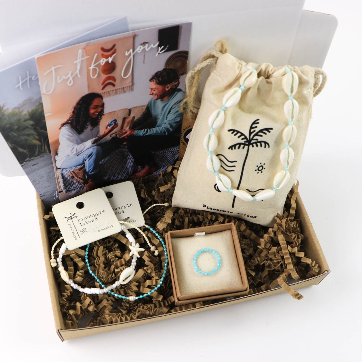 Azul Ocean Jewellery Letterbox Gift Set
