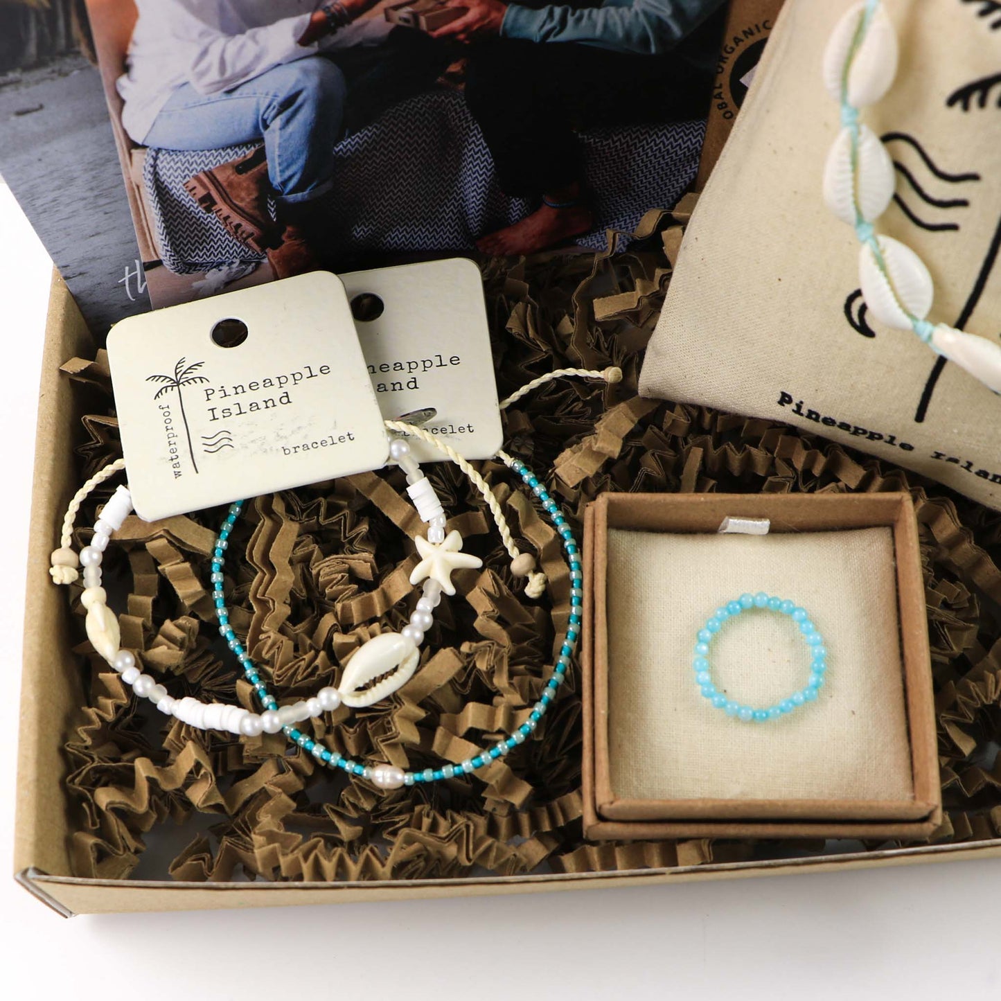 Azul Ocean Jewellery Letterbox Gift Set
