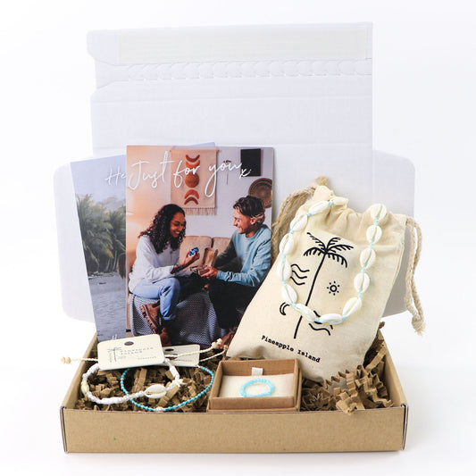 Azul Ocean Jewellery Letterbox Gift Set