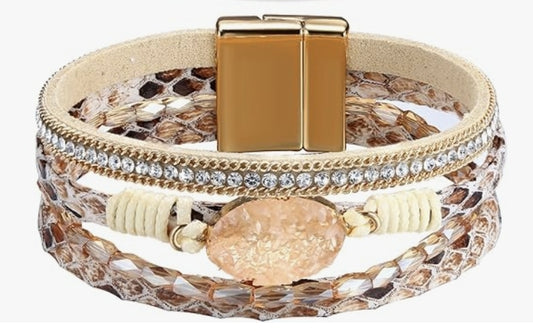 Autumn Glow Magnetic Bracelet