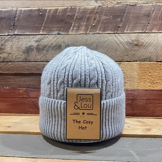 Men's Light Grey Beanie