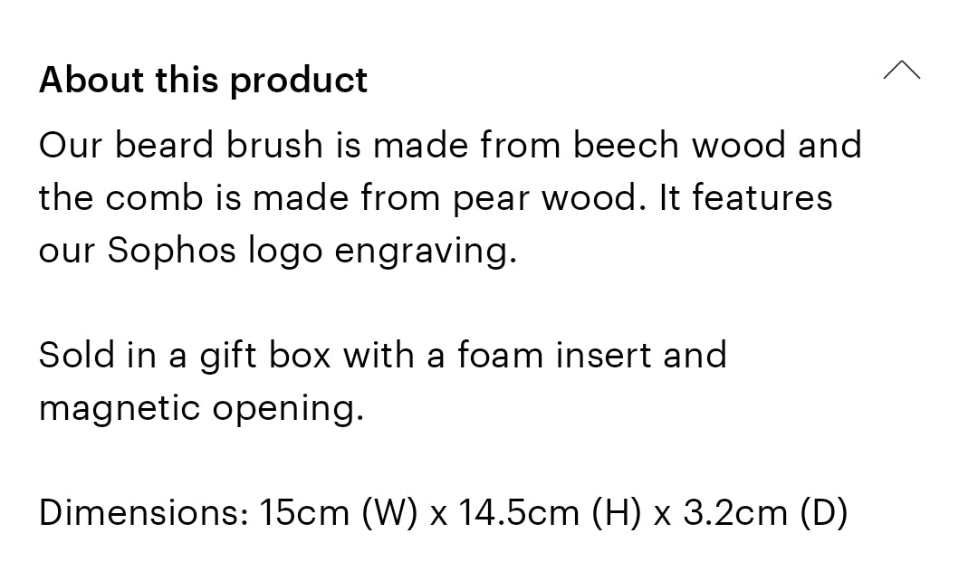 Men's Beard Grooming Kit