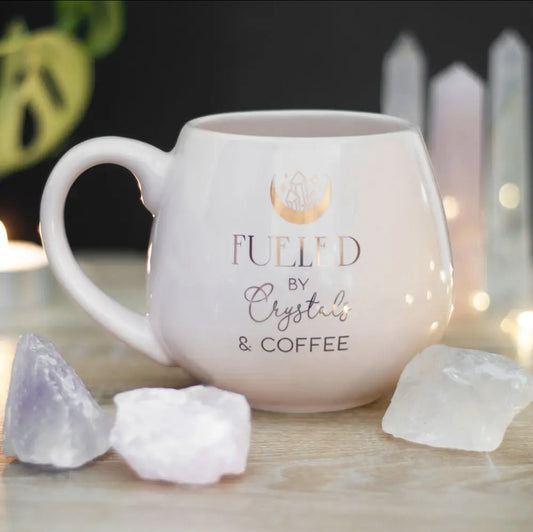 Fueled by Crystal's and Coffee Mug