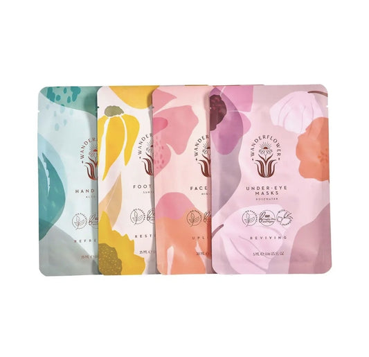Revitalising Face, Hand & Foot Sheet Mask Set