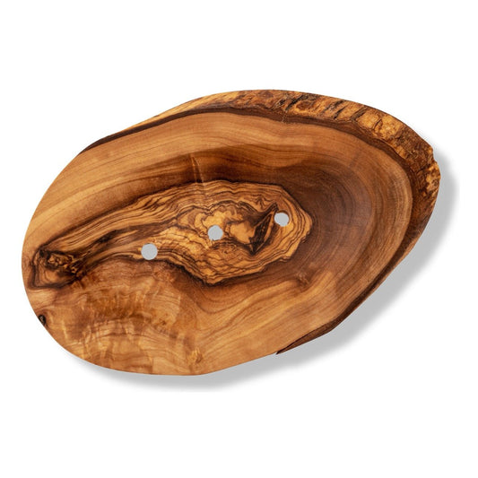 Eco Bath London Olive Wood Leaf Soap Dish
