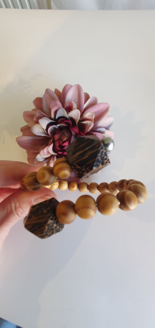 Wooden Wrap Adjustable Bracelet