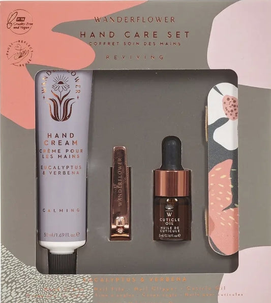 Vegan Hand & Nail Gift Box Eucalyptus and Verbena