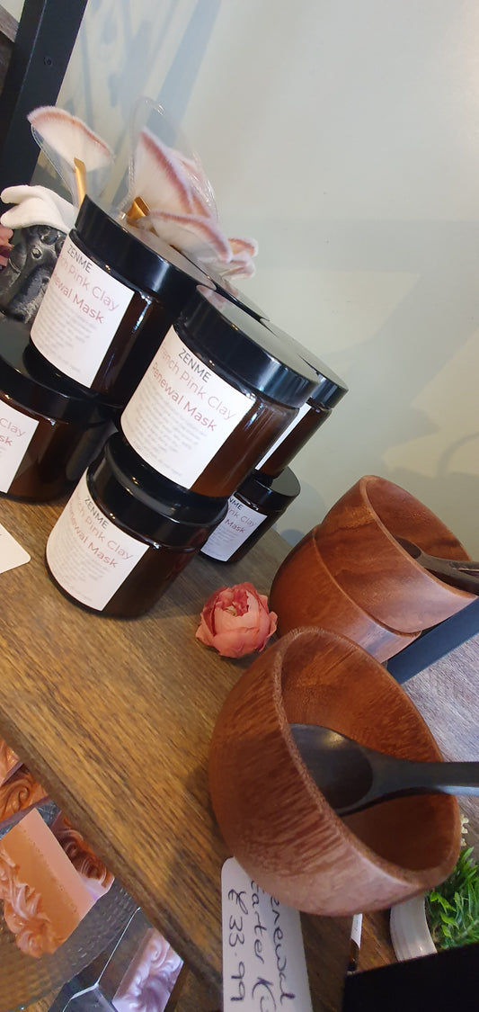 French Pink Rose Clay    Renewal Mask STARTER KIT