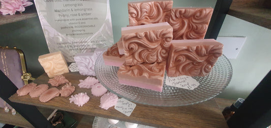 French Pink Clay & Jasmine Soap