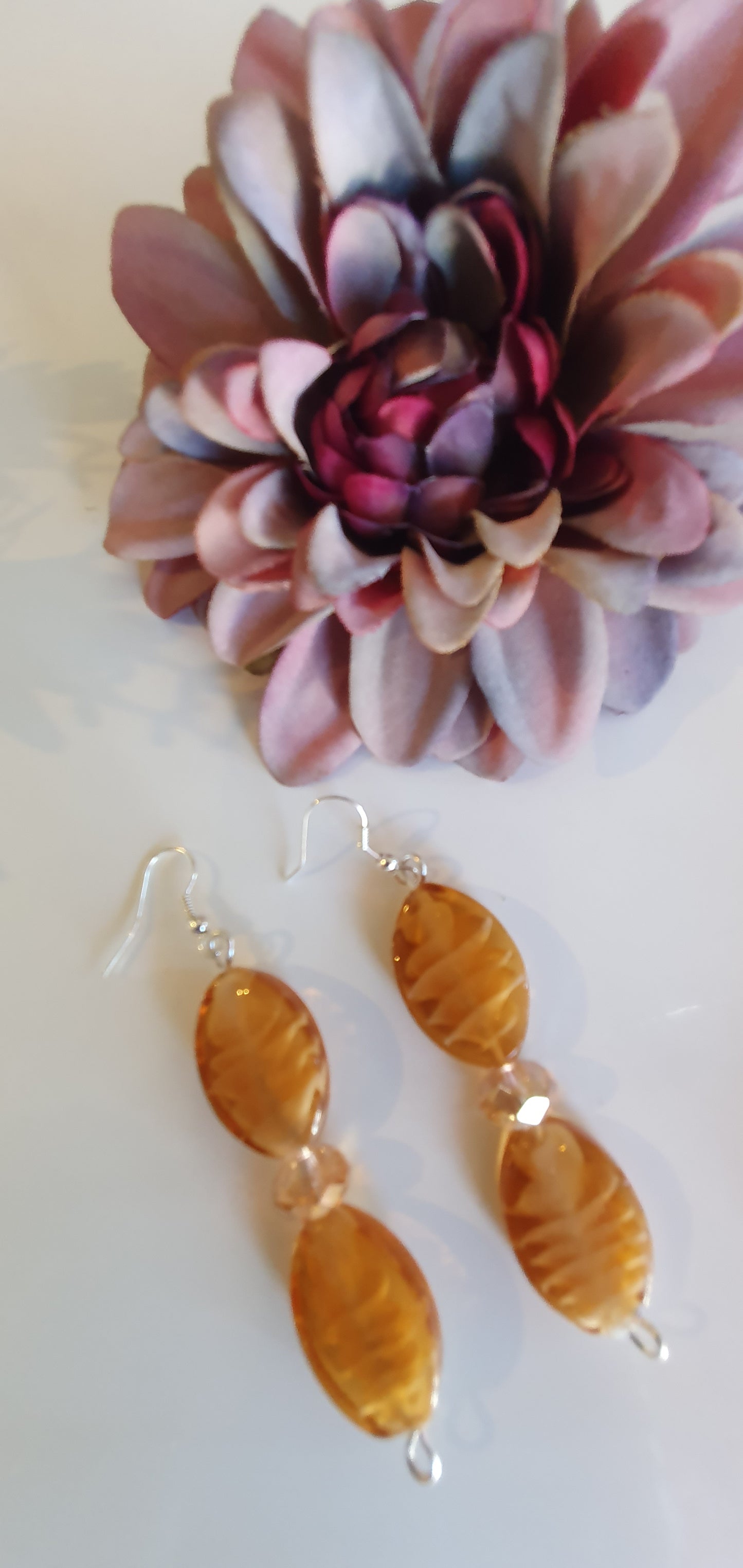 Amber Look Earrings