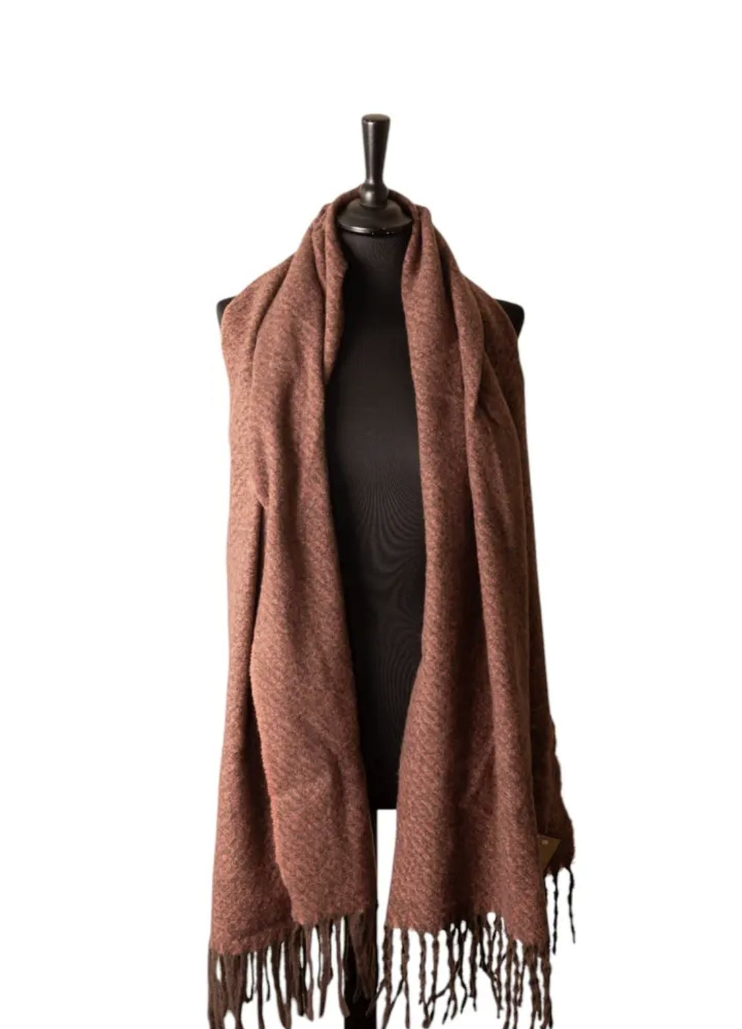 Crimson & Cappuccino Scarf