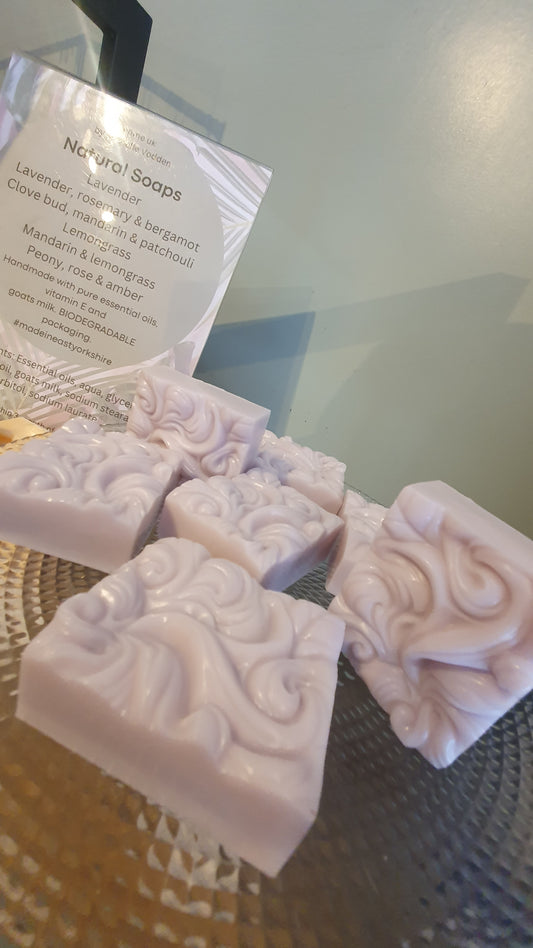 Handpoured Lavender, Bergamot & Rosemary Soap