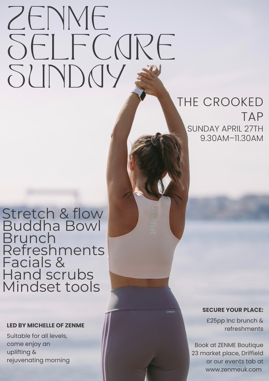 Zenme Selfcare Sunday April 27th 9.30~11.30am