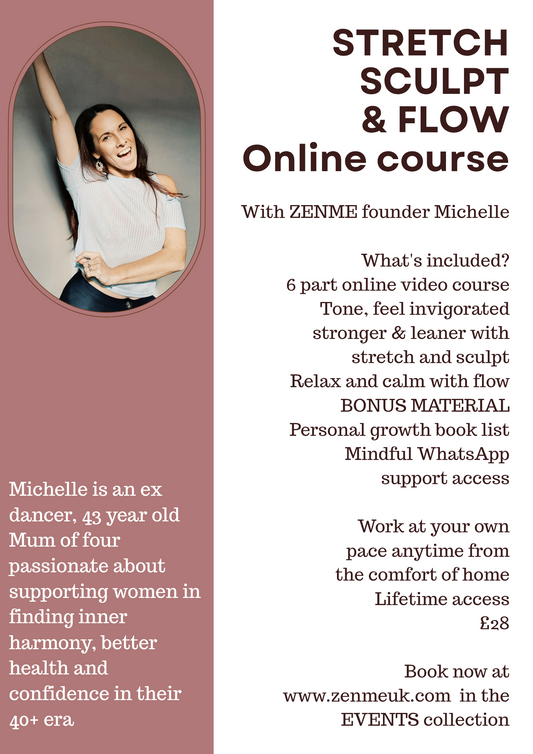 Stretch, Sculpt & Flow VIRTUAL COURSE with bonus materials