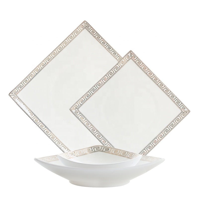 The Glamour Bone China Dinner Set - 16 | 24 Piece