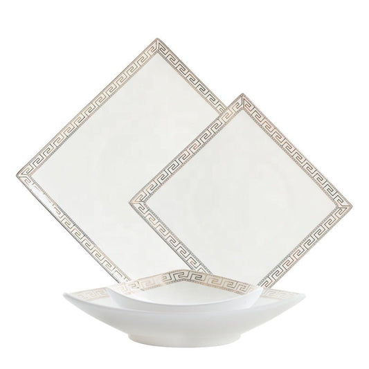 The Glamour Bone China Dinner Set - 16 | 24 Piece